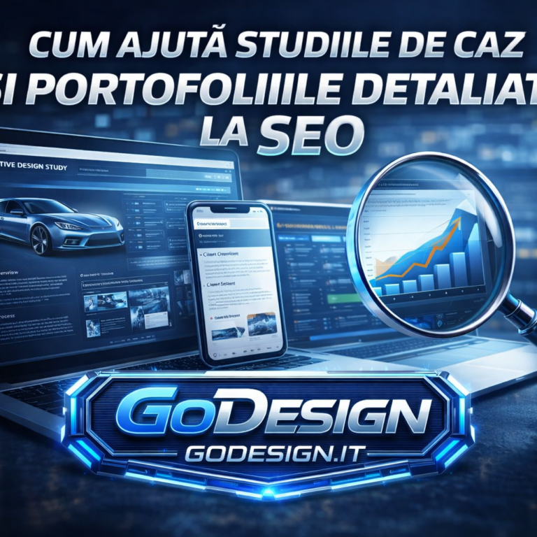 Cum ajuta studiile de caz si portofoliile detaliate la SEO
