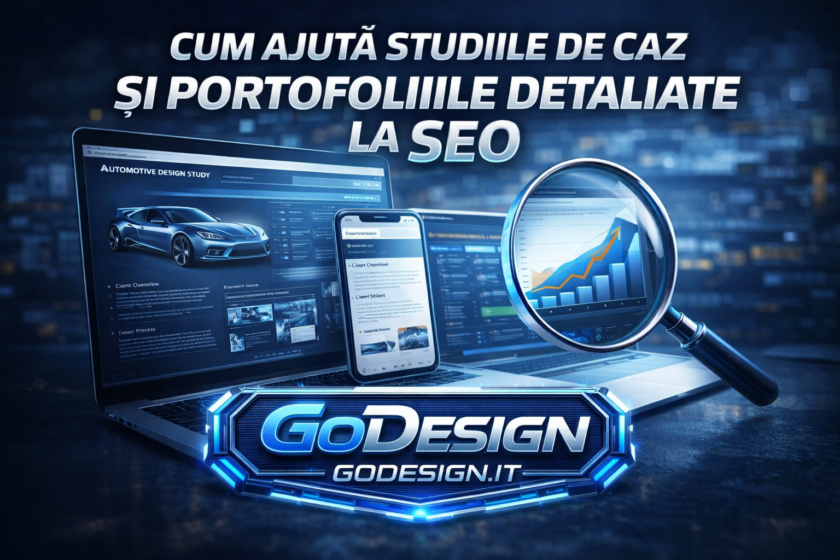 Cum ajuta studiile de caz si portofoliile detaliate la SEO