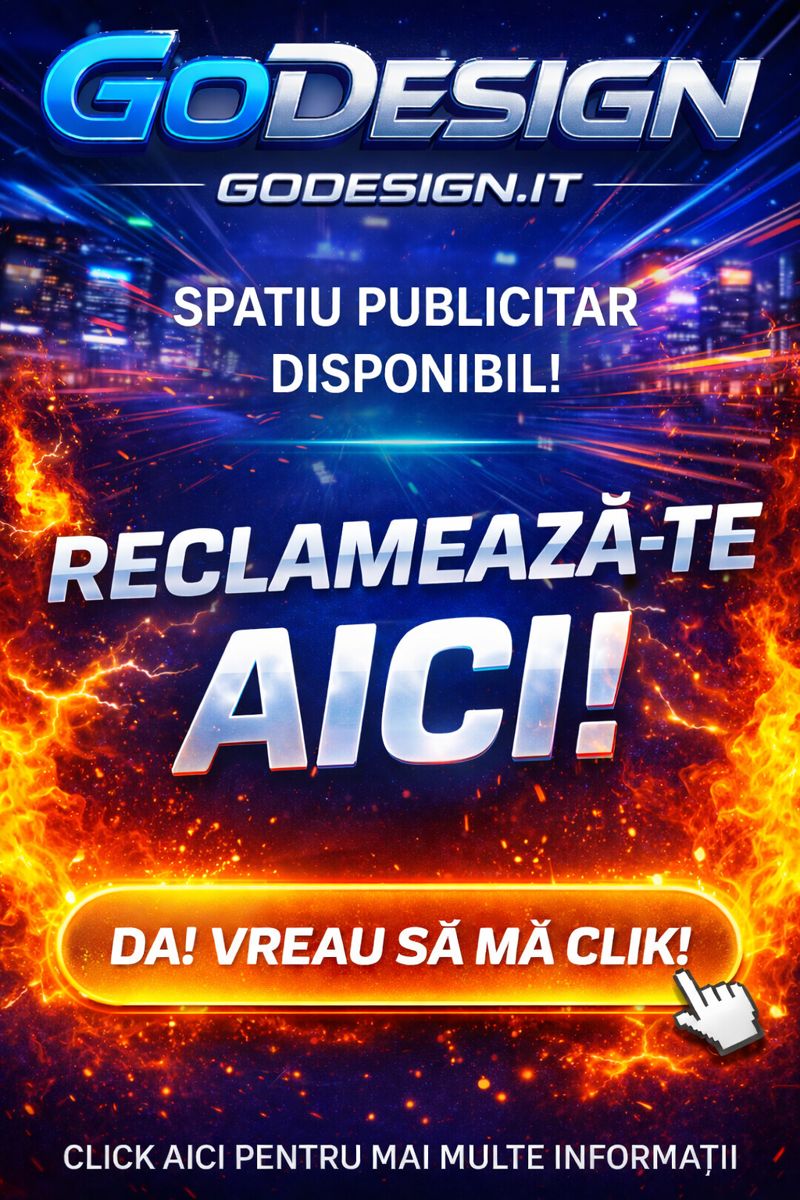 Reclamă GoDesign – Soluții Web Profesionale