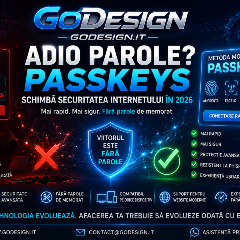 Passkeys schimbă securitatea internetului Adio Parole