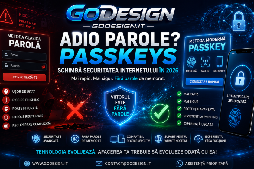 Passkeys schimbă securitatea internetului Adio Parole